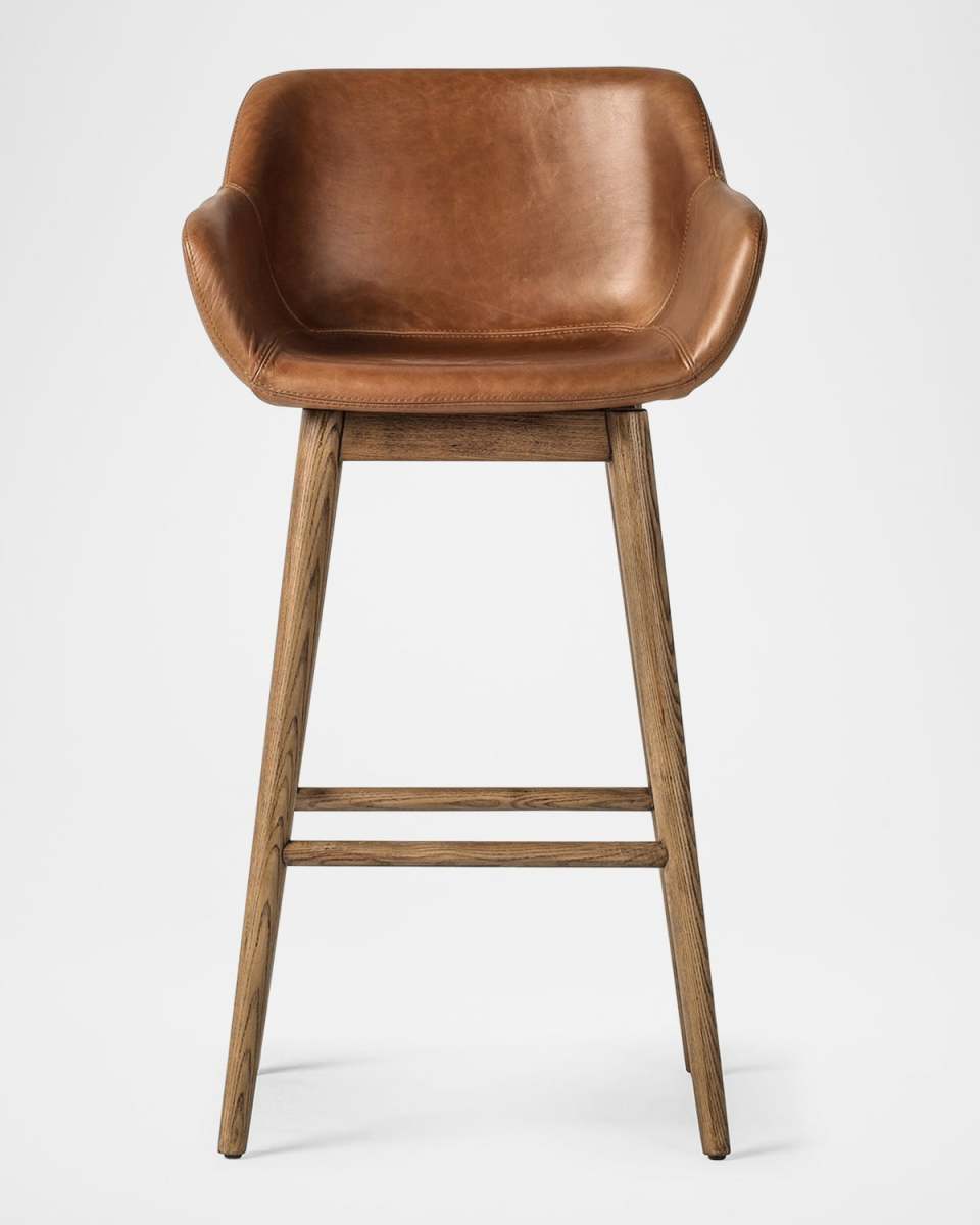 Hannah Swivel 30.5" Bar Stool